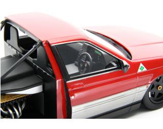 Alfa Romeo 164 Procar Prototipo 1988 Rosso alfa - Rot Laudoracing 1:18 Resinemodell (Türen, Motorhaube... nicht zu öffnen!)